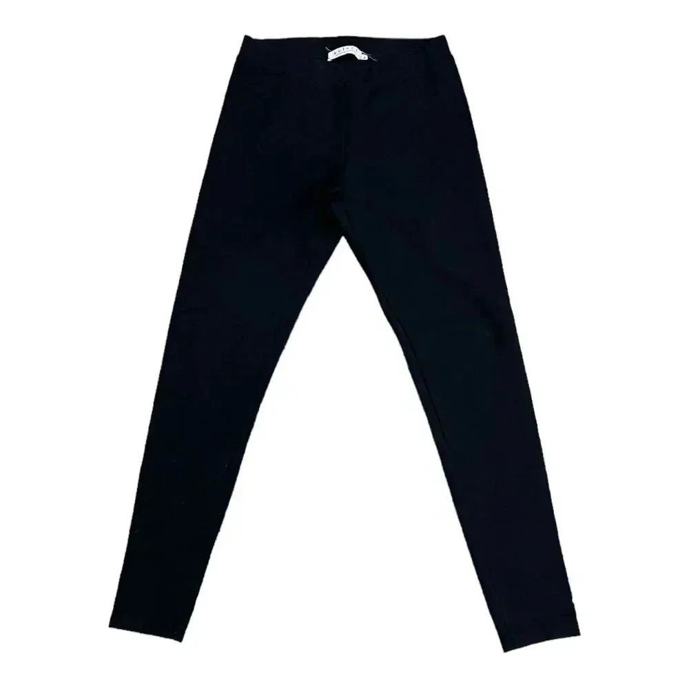 Velvet by Graham and Spencer Black Knit Rayon Blend Pants XS